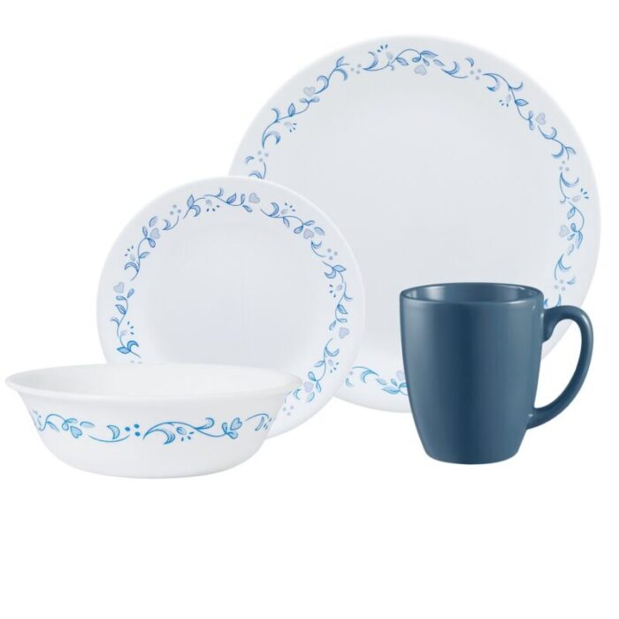 16pc dinner set little blue cottage 240814030503