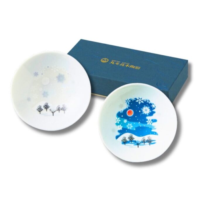 2pcs cold sake cup set snowflake 0100 031 00 240918120039