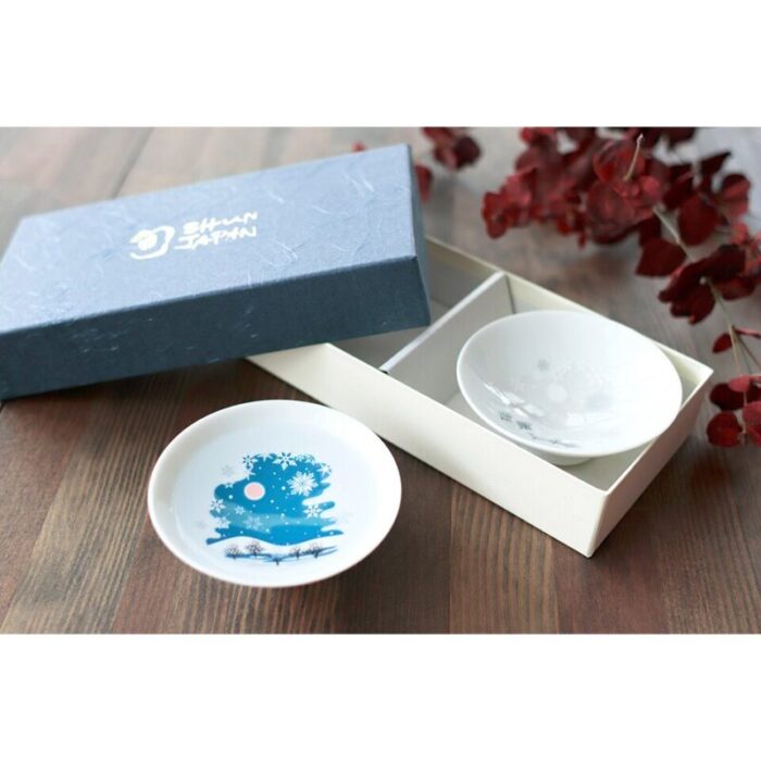 2pcs cold sake cup set snowflake 0100 031 00 240918120039