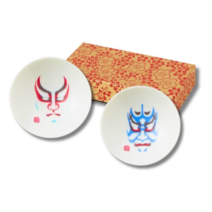 2pcs sake cup set kabuki 0100 078 00 240918120040