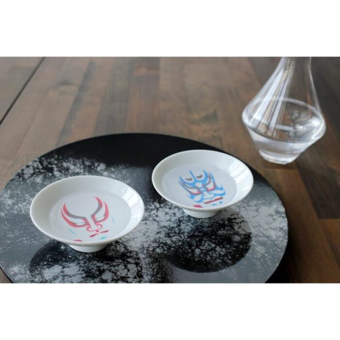 2pcs sake cup set kabuki 0100 078 00 240918120040