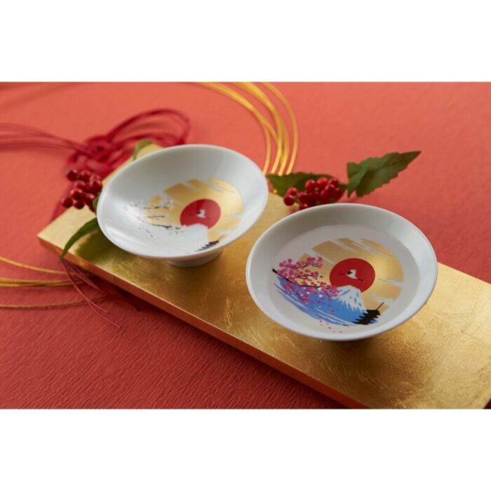 2pcs sake cup set mt fuji 0100 049 00 240918120040