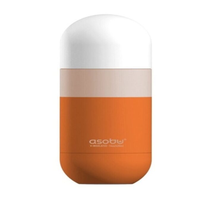 asobu orb water bottle pastel orange 420ml 240924123052