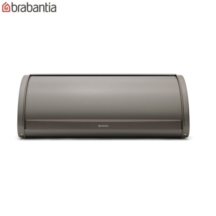 brabantia bbt 288340 roll top bread bin platinum 241003111952