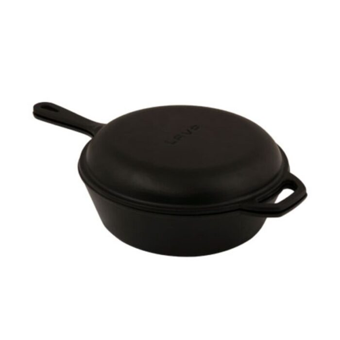 cast iron cookware set consist of deep frying pan 26cm 240924125449