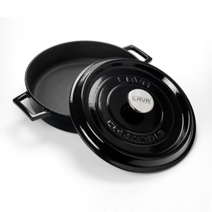 cast iron multi purpose casseroles black 240924125451