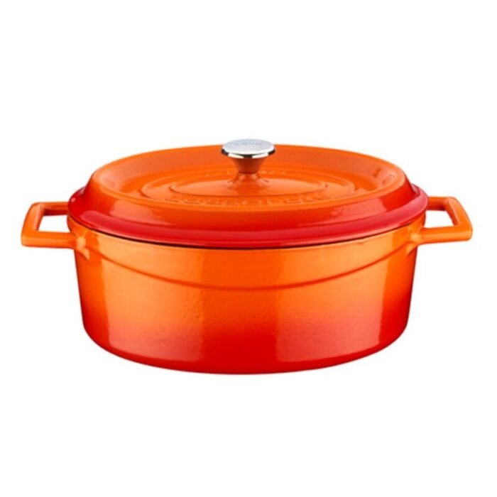 cast iron oval casserole 25cm 32l orange trendy121lv o tc 25 k2 og 240924125402