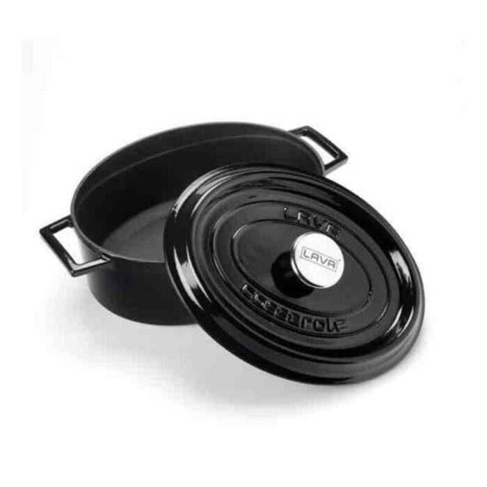 cast iron oval casserole black trendy 240924125403 2