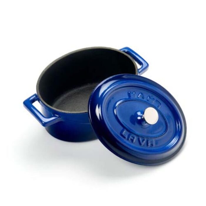 cast iron oval mini casserole 10cm 036l blue trendy121lv o tc 10 k2 bl 240924125428