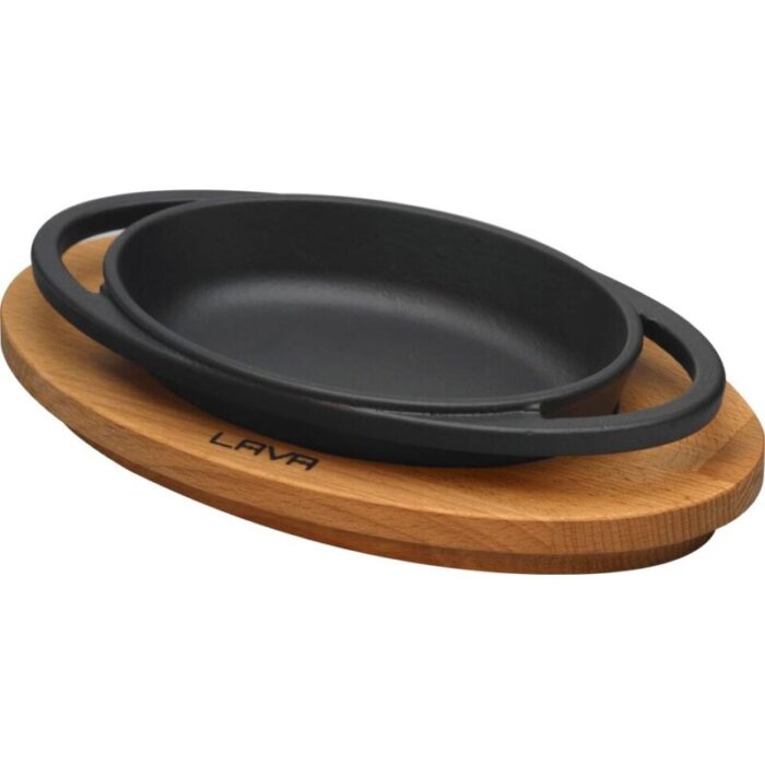 cast iron oval pan with wdn underliner 240924125429