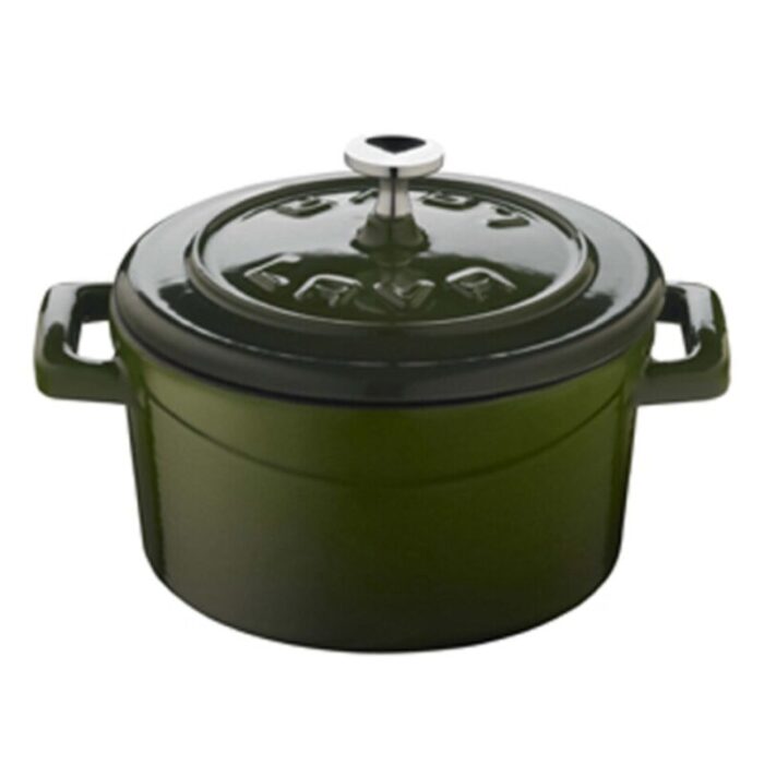 cast iron rd mini casserole green folk 240924125424