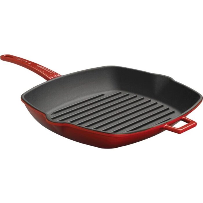 cast iron rect grill pan with metal hdle 26x32cm 26l red121lv p gt 2632 k0 rd 240924125426