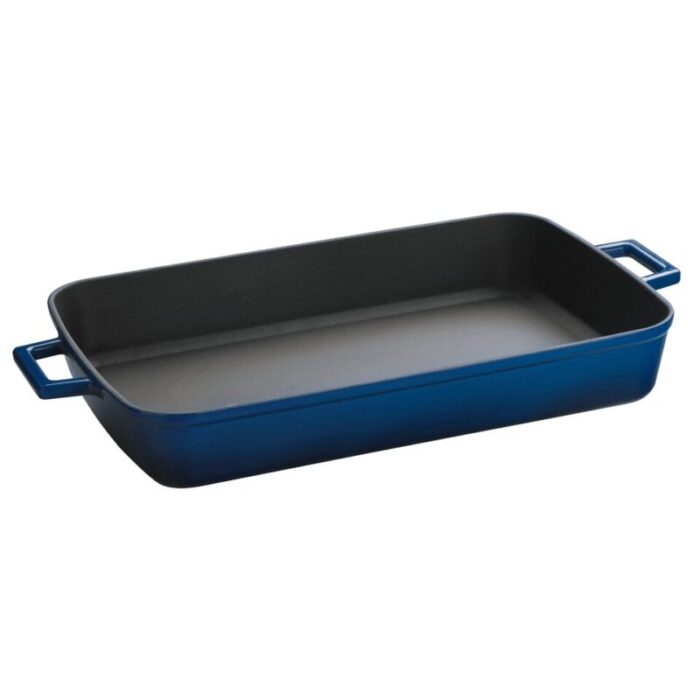 cast iron rect roasting dish 22x30cm 265l blue121lv p tp 2230 k0 bl 240924125426