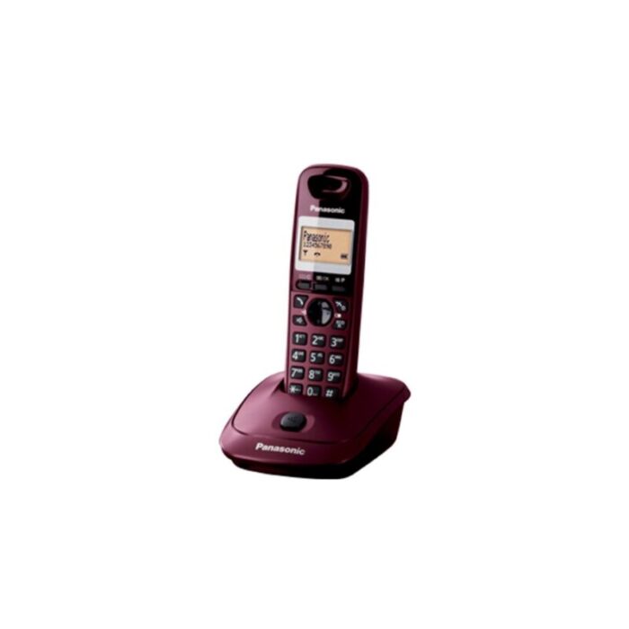 digital cordless phone with 14 amber backlit lcd red kx tg2511cx r 240925094426