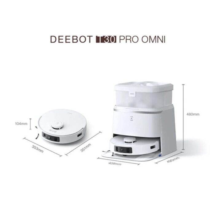 ecovacs deebot t30 pro omni robot vacuum 11000pa truedge mop extension 70 c washing zerotangle yiko 240822051720 7