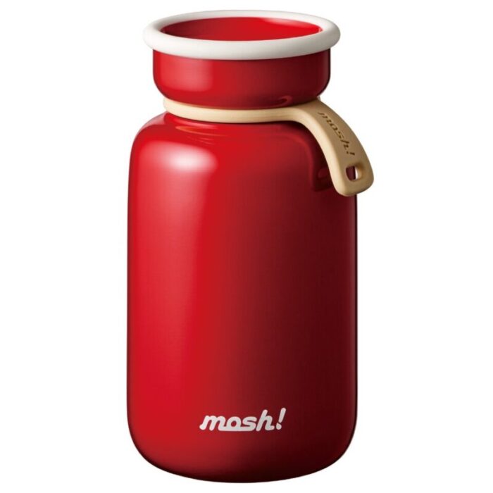 latte stainless steel bottle 330ml red 240924124326