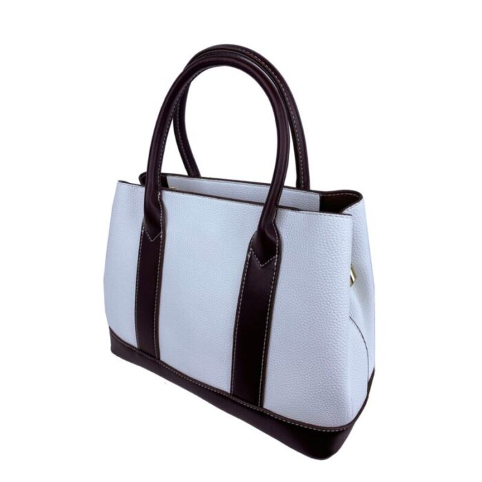 melco pebbled contrast satchel bag white 240426092458 2