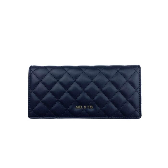 melco quilted basic flap long wallet black 240426092455 2