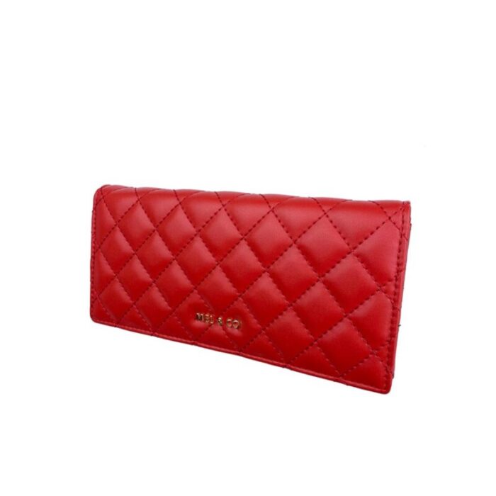 melco quilted basic flap long wallet red 240426092455 1