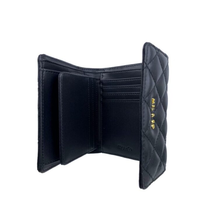 melco quilted half flap mid size wallet black 240426092453 4