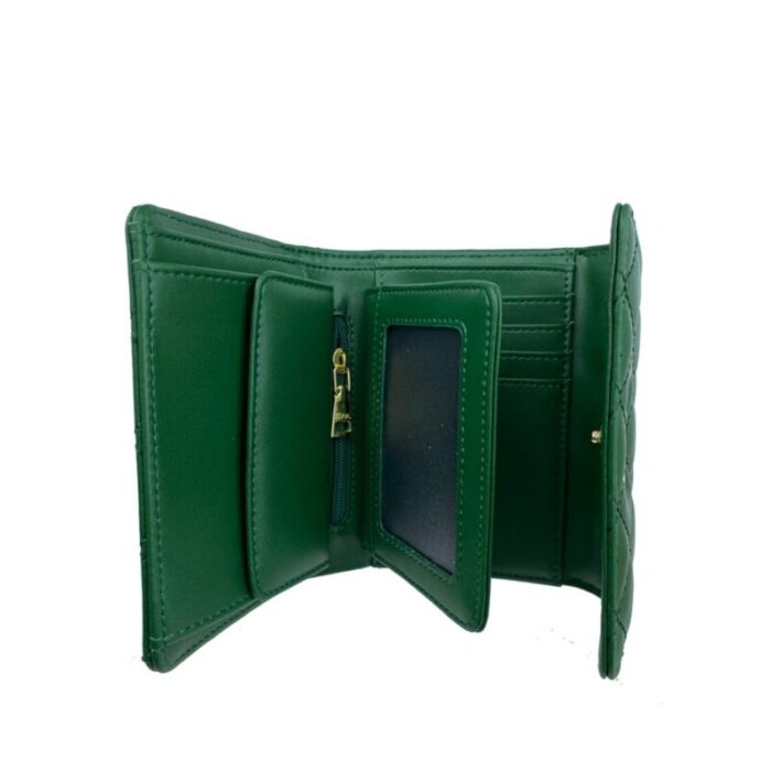 melco quilted half flap mid size wallet green 240426092453 3