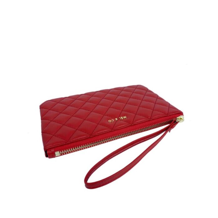 melco quilted wristlet loop handle pouch red 240426092450 4