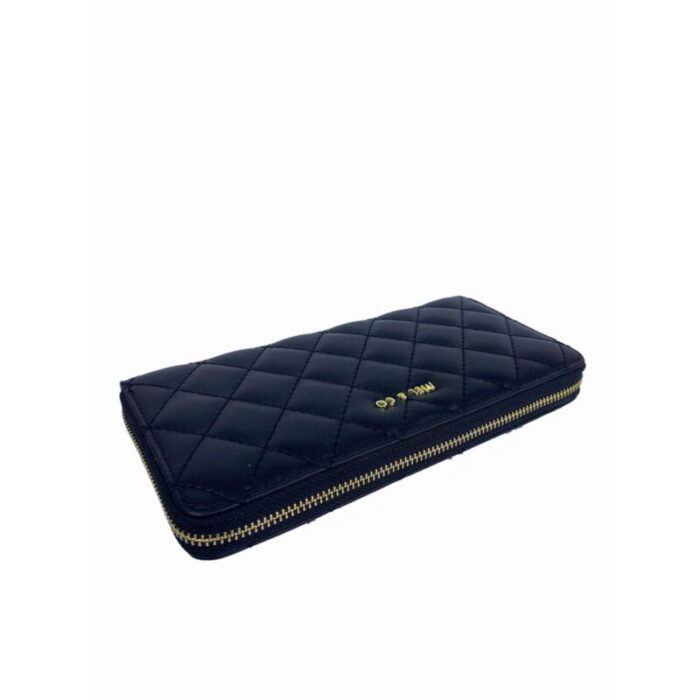 melco quilted zip around wallet black 240426092452 4