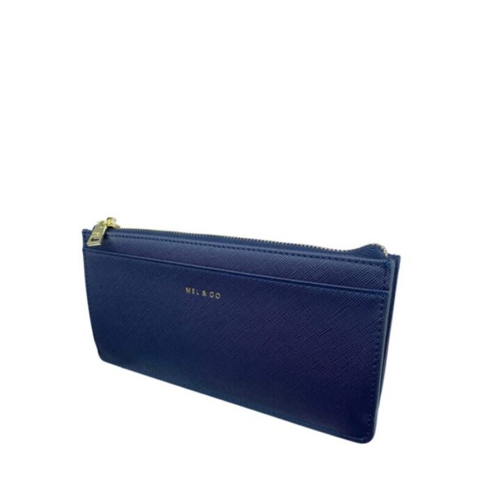 melco saffiano effect slim long wallet navy 240426092449 1