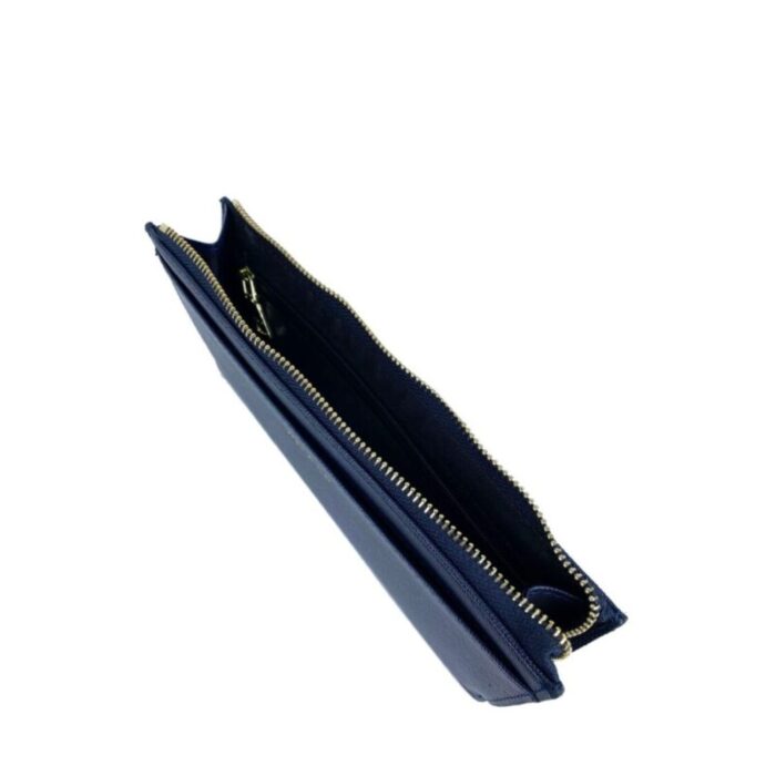 melco saffiano effect slim long wallet navy 240426092449 2