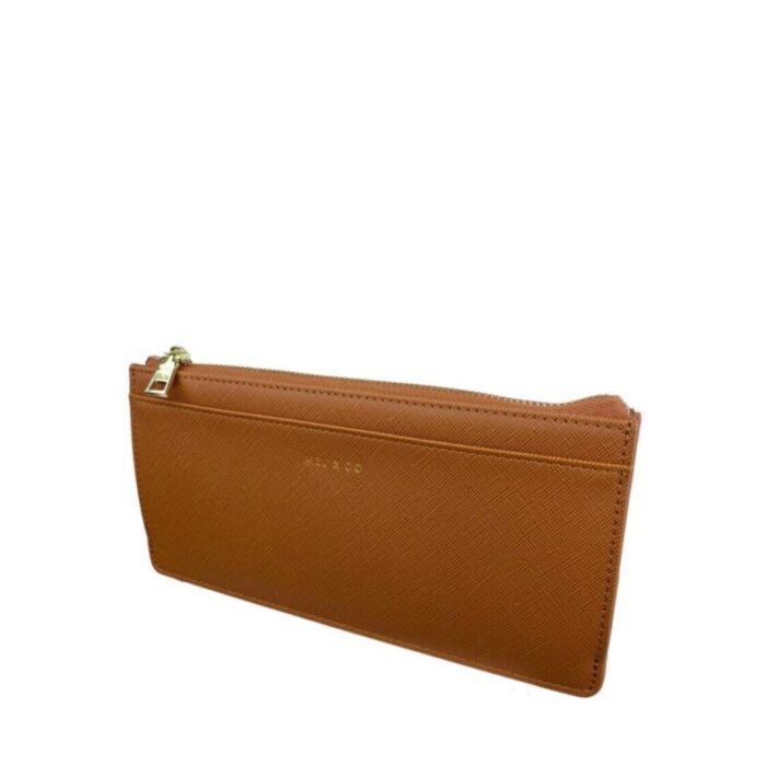 melco saffiano effect slim long wallet tan 240426092449 1