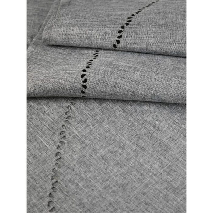 pebbles tablecloth 180cm round charcoal 240918013510