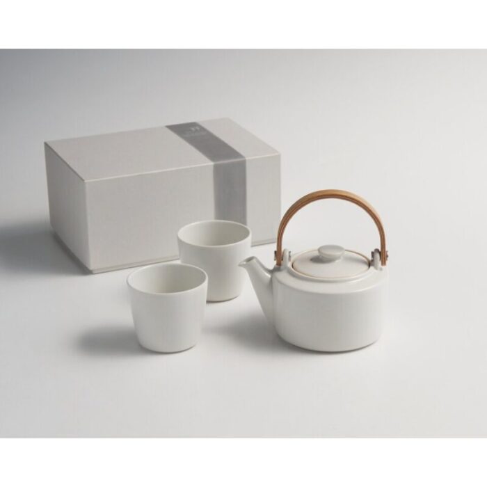 porcelain tea set white shiny 240923031801