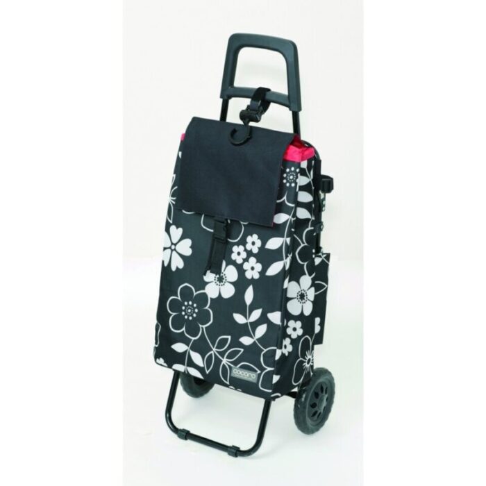 shopping cart with chair flower black 241016100525 1