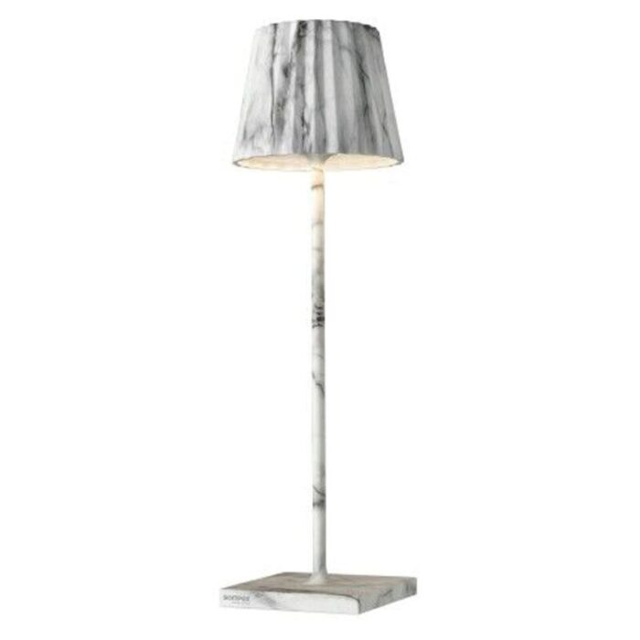 sompex troll 20 led lamp 38cm white marble 240415014858