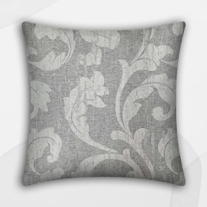 swirl cushion cover 45x45cm silver 240923033558