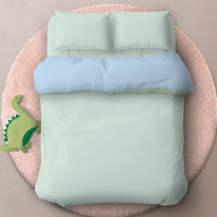 the gang 100 gauze cotton gg 04 powder mint fitted sheet set queen 240208094218