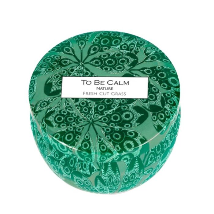 to be calm nature fresh cut grass mini soy candle 240403021812