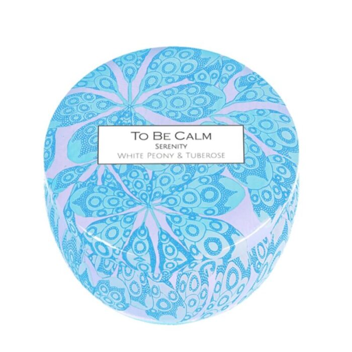 to be calm serenity white peony tuberose mini soy candle 240401093239