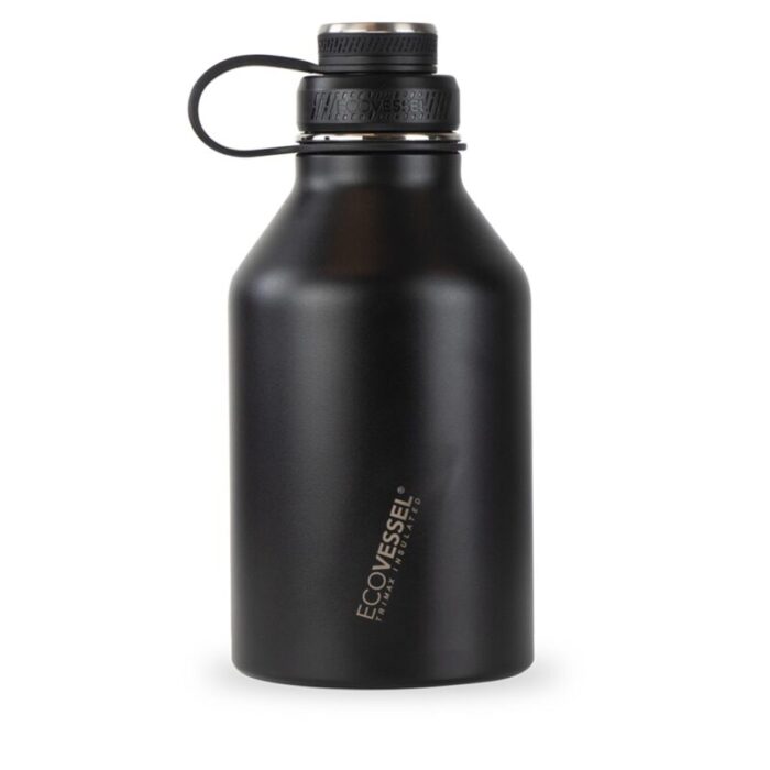 triple insulated growler with infuser boss 64oz black shadow boss64bs 240507101535