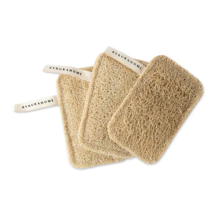 uncommon loofah dish sponge set of 3 240506044328