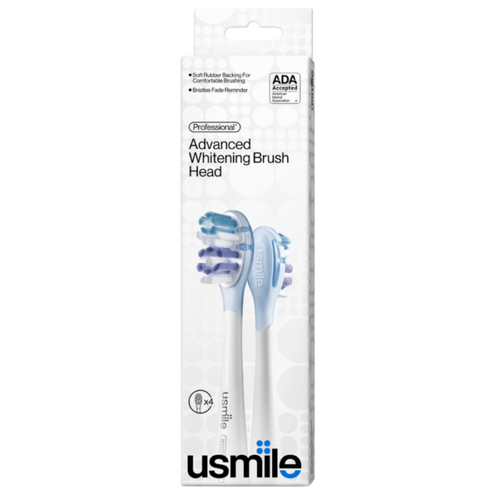 usmile advanced whitening brush head 4pcs 240613054922