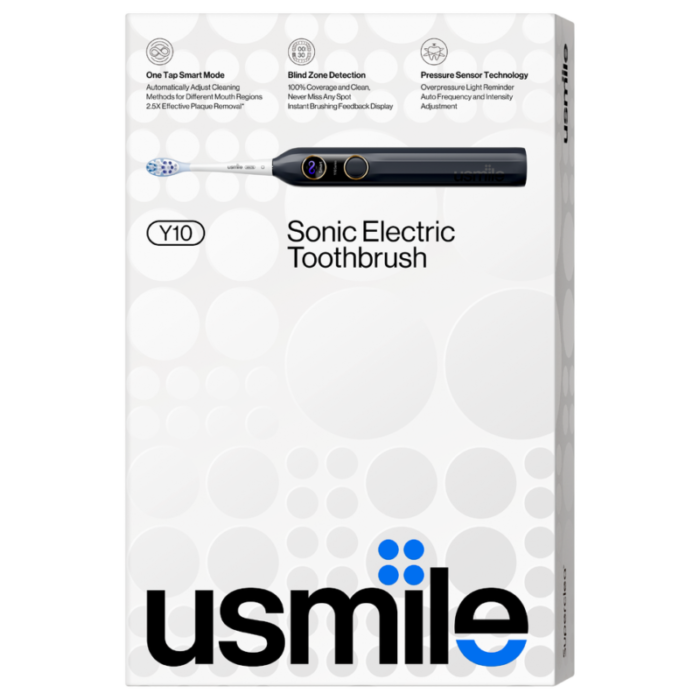 usmile superclea y10 smart electric toothbrushblack 240722044811